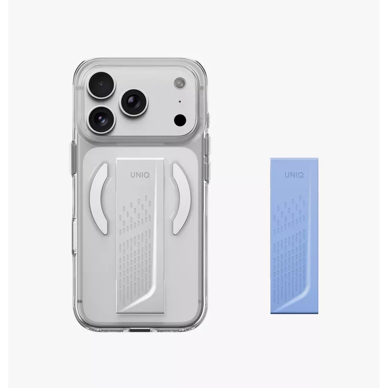 UNIQ Heldro Air MagClick Ladehülle für iPhone 18 Pro / 17 Pro – Burgunderrot