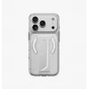 UNIQ Heldro Air MagClick Ladehülle für iPhone 18 Pro / 17 Pro – Burgunderrot