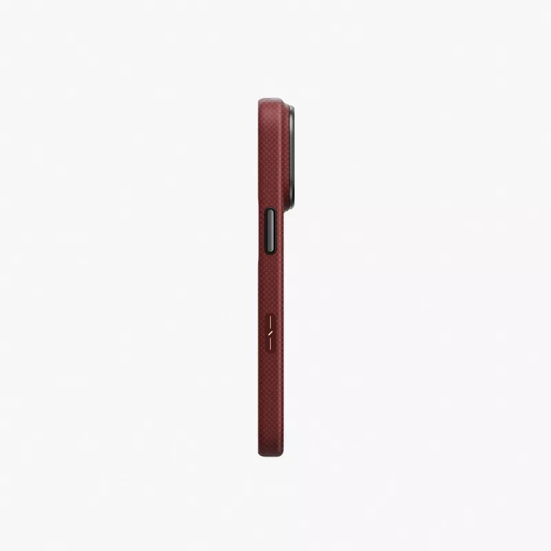 UNIQ Keva Edge Magclick Ladehülle für iPhone 18 Pro Max / 17 Pro Max – Rot