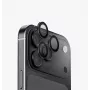 UNIQ Optix Aluguard (DX2) Kamera-Objektivschutz für iPhone 18 Pro / iPhone 18 Pro Max – Schwarz mit Applikator
