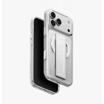 UNIQ Heldro Air MagClick Ladehülle für iPhone 18 Pro Max / 17 Pro Max – Transparent
