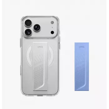UNIQ Heldro Air MagClick Ladehülle für iPhone 18 Pro Max / 17 Pro Max – Transparent