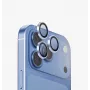 UNIQ Optix Aluguard (DX2) Kameraobjektiv-Schutz für iPhone 18 Pro / iPhone 18 Pro Max – Blau mit Applikator