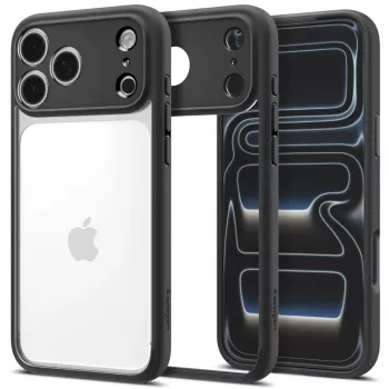 Spigen Ultra Hybrid iPhone 17 Pro / 18 Pro Mattschwarz