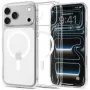 Spigen Ultra Hybrid MagSafe Hülle für iPhone 18 Pro / 17 Pro - Kristallklar Weiß