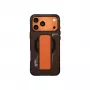 SKINARMA Haxa Hülle für iPhone 17 Pro mit magnetischem Laden und Grip-Stand, Graphit