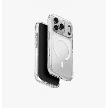 UNIQ LifePro Xtreme MagClick Ladehülle für iPhone 18 Pro / 17 Pro – Transparent