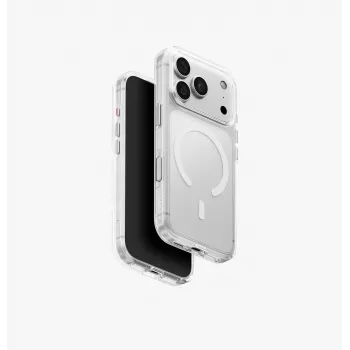 UNIQ Clario Magclick Lade-Klare Hülle für iPhone 18 Pro / 17 Pro