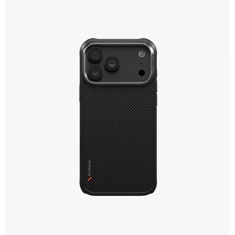 UNIQ Keva Magclick Ladehülle für iPhone 18 Pro Max / 17 Pro Max – Schwarz