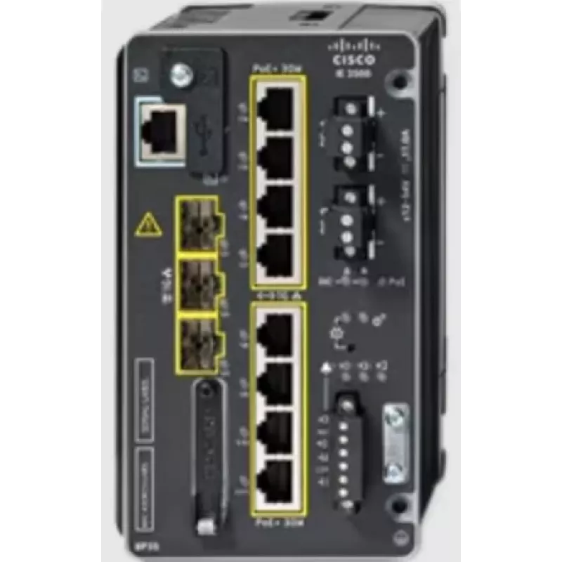 Cisco IE-3500-8P3S-E Industrie-Switch, 8 Gigabit PoE+ und 3 SFP, Network Essentials