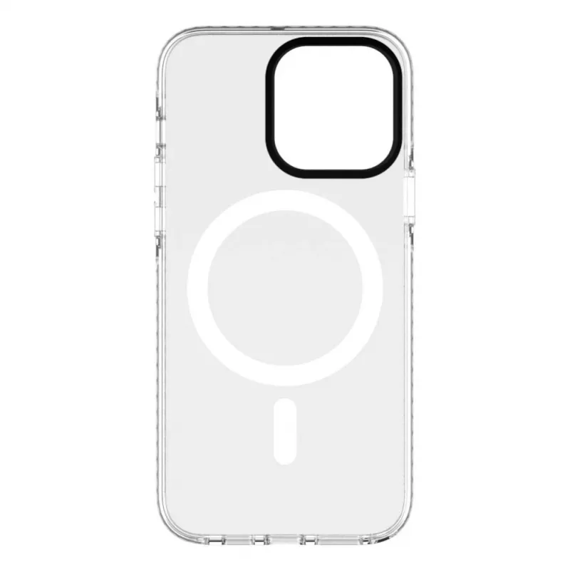 Evelatus Apple iPhone 15 Pro PC+TPU Hülle mit MagSafe – Marmor Rosa