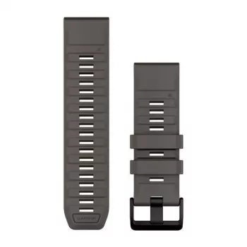 Garmin QuickFit 26 Uhrenarmbänder, Pebble Grey Silikon [010-14560-00]