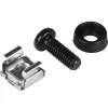 EFB ELEKTRONIK Käfigmuttern-Set 20 x M6, komplett, schwarz