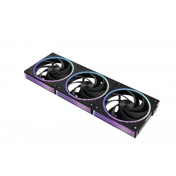 Zalman ZM-DF120R A3 120mm Daisy-Chain Reverse-Lüfter, 3er-Pack, Schwarz