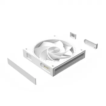 Zalman ZM-DF120R Weiß 120mm Reverse Daisy Chain ARGB PWM Lüfter