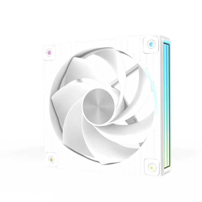 Zalman ZM-DF120R Weiß 120mm Reverse Daisy Chain ARGB PWM Lüfter