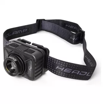 ENTAC EHL-ZH-10W-R Zoom-Stirnlampe mit wiederaufladbarem Akku 10W Bewegungssensor