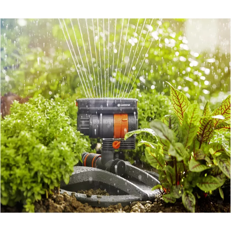 Gardena AquaZoom Compact Oszillierender Rasensprenger 18708-20
