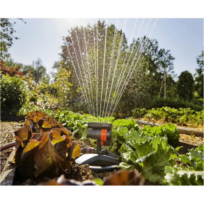 Gardena AquaZoom Compact Oszillierender Rasensprenger 18708-20