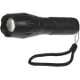 ChiliTec LED-Taschenlampe Zoom 10W, 3x AAA, Schwarz 22106
