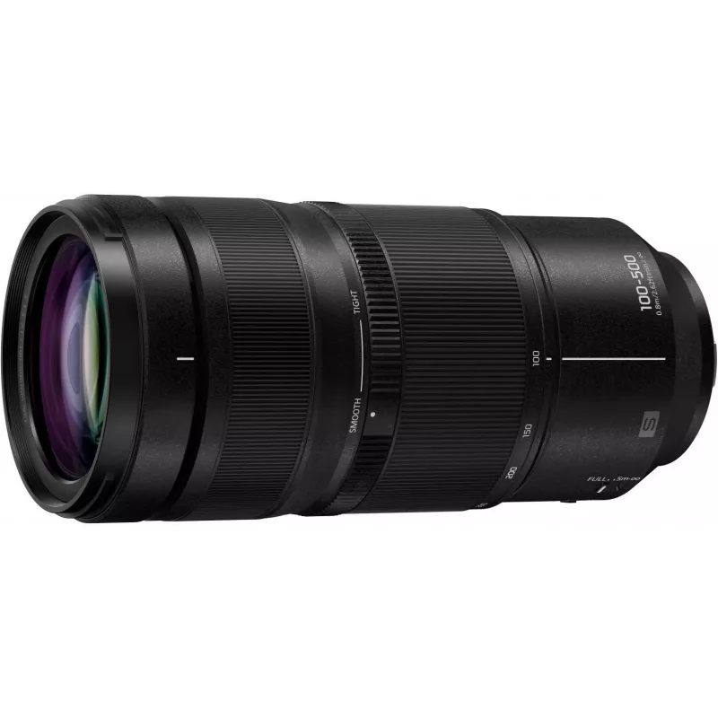 Panasonic Lumix S 100-500mm f/5.0-7.1 O.I.S. Objektiv, schwarz (S-R100500E)