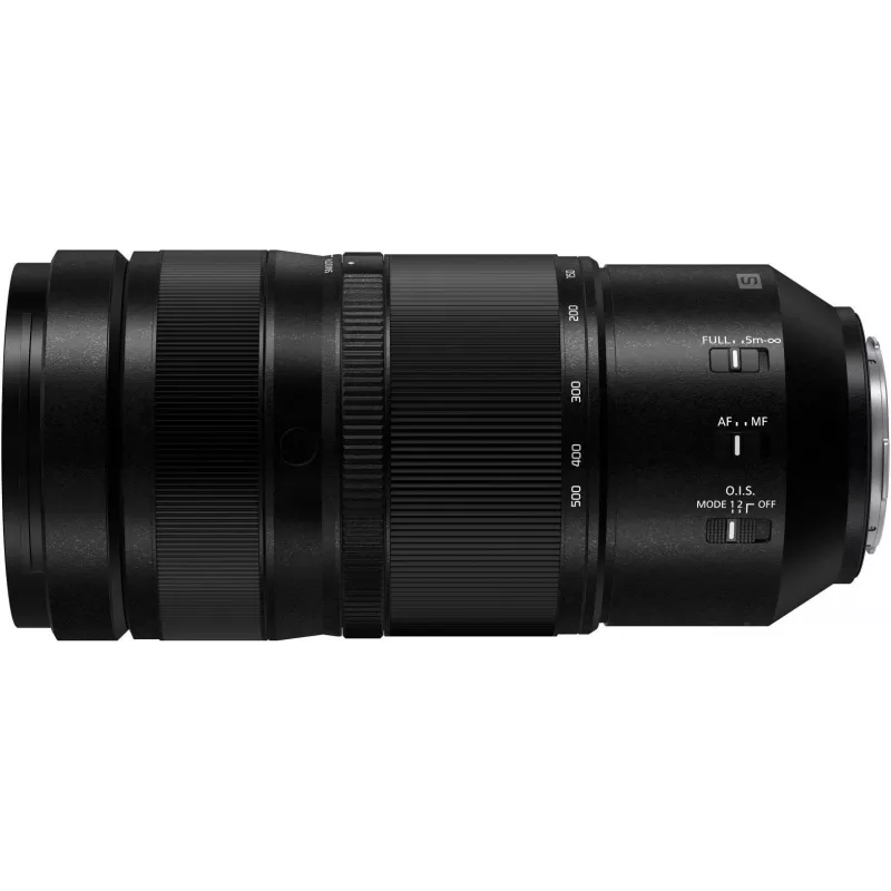 Panasonic Lumix S 100-500mm f/5.0-7.1 O.I.S. Objektiv, schwarz (S-R100500E)