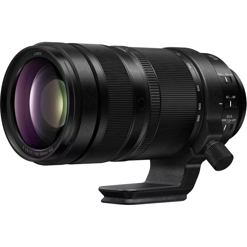 Panasonic Lumix S 100-500mm f/5.0-7.1 O.I.S. Objektiv, schwarz (S-R100500E)