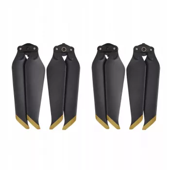 SUNNYLIFE Gold geräuscharme Schnellverschluss-Propeller für DJI Mavic 2 Pro/Zoom (4er-Pack, 8743F)