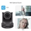 ROCWARE RC20 PTZ-Kamera 1080p 12x optischer Zoom HDMI USB 3.0 LAN