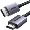 UGREEN HDMI zu DisplayPort Aktives Konverterkabel 4K 30Hz 3m Schwarz