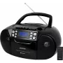 SENCOR SPT 3907B CD BT MP3 USB AUX tragbarer CD-Player mit Bluetooth und FM-Radio, Schwarz