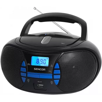 SENCOR SPT 2700BK CD/BT/MP3/USB/FM Radio Boombox Schwarz