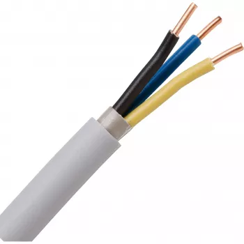 Heinrich Kopp NYM-J 3G2,5 mm² graues Mantelkabel 25 m 153125003