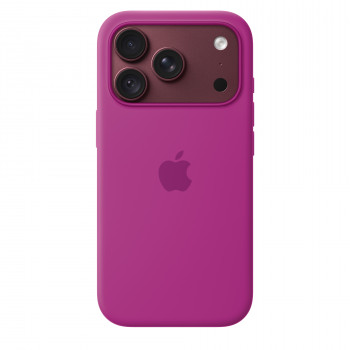 Apple iPhone 18 Pro Silikonhülle mit MagSafe – Magenta