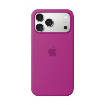 Apple iPhone 18 Pro Max Silikonhülle mit MagSafe – Magenta