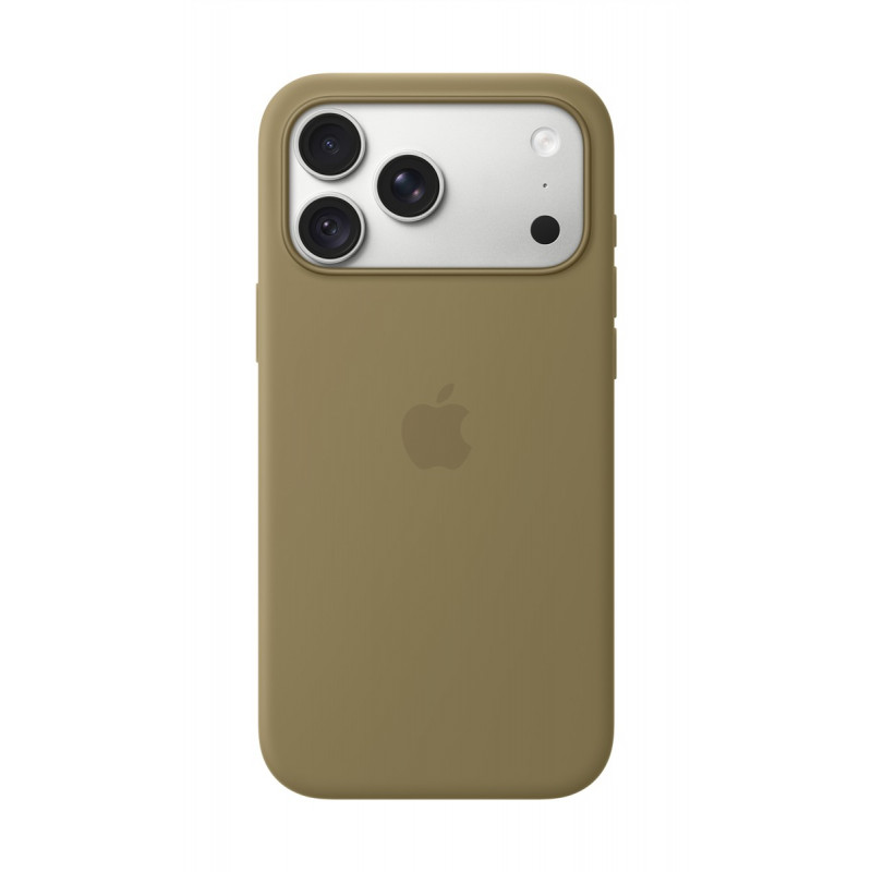 Apple iPhone 18 Pro Max Silicone Case mit MagSafe – Oliv