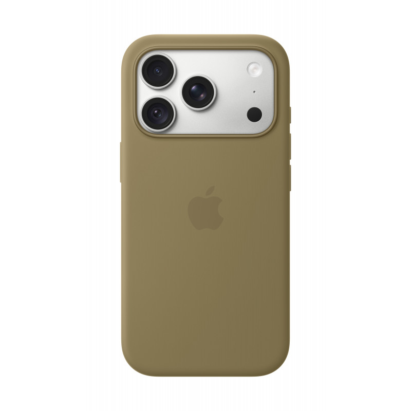 Apple iPhone 18 Pro Silicone Case mit MagSafe – Oliv