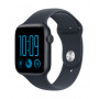 Apple Watch SE 3 GPS + Cellular 44 mm Aluminiumgehäuse Mitternacht mit Sportarmband Blau – M/L