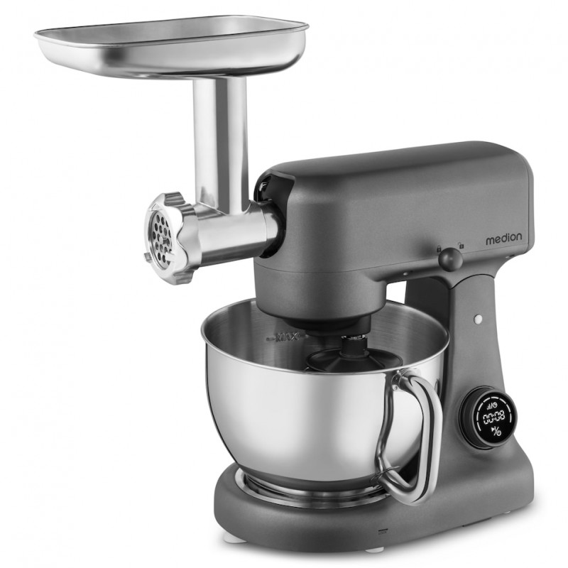 Medion MD12600 Digitale Küchenmaschine, 800 W, 4,6 L Schüssel (50076302)