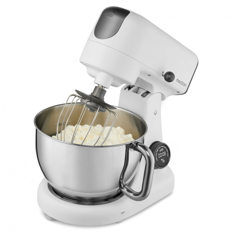 Medion MD12600 Digitale Küchenmaschine, 4,6 L, Weiß