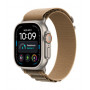 Apple Watch Ultra 4 GPS + Cellular 49mm Titan-Gehäuse Natural mit Desert Alpine Loop - L