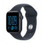 Apple Watch SE 3 GPS + Cellular 40mm Aluminiumgehäuse Midnight mit Sportarmband Marineblau - S/M