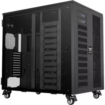 Thermaltake AX1000 TG Workstation-PC-Gehäuse, Schwarz