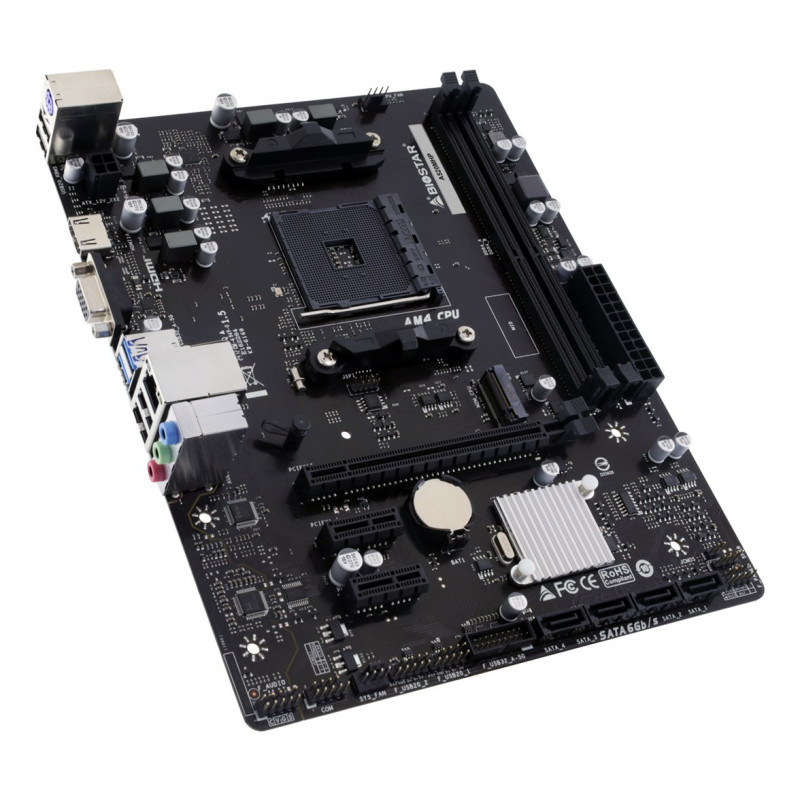 Biostar A520MHP 2.0 AMD A520 AM4 Micro-ATX Mainboard