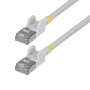 StarTech Slim Cat6a U/FTP Patchkabel RJ45, 3 m, Weiß