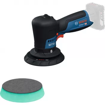 Bosch GPX 12V-125 Professional Akku-Polierer 06019L4100, 12 V, 125 mm, Blau/Schwarz, Solo (ohne Akku und Ladegerät)