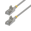 StarTech Slim Cat6a U/FTP Patchkabel RJ45, 0,5 m, Grau
