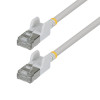 StarTech Slim Cat6a U/FTP Patchkabel RJ45, 1 m, Weiß