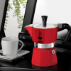 Bialetti Candyland Moka Express 3TZ Handkaffeemaschine, 150 ml, Rot