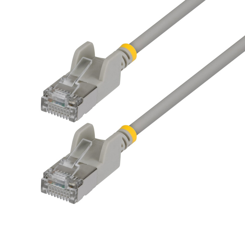StarTech Slim Cat6a U/FTP Patchkabel RJ45, 0,15 m, Grau